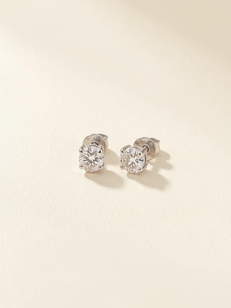 Diamond Stud Earrings